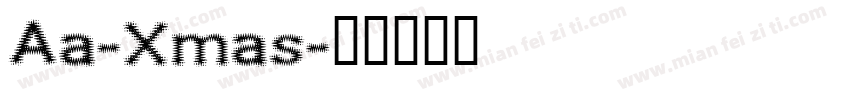 Aa-Xmas字体转换