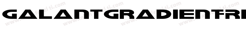 GalantGradient-Rml3字体转换