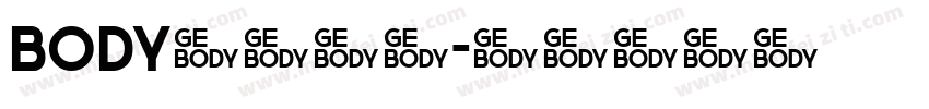 body设置字体字体转换