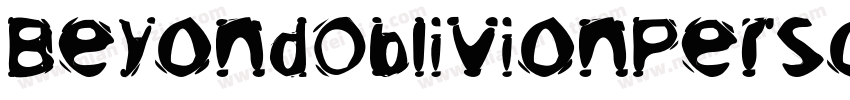 BeyondOblivionPersonalUseDemo1-WBDG字体转换