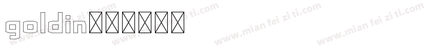 goldin字体转换