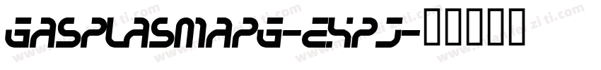 GasPlasmaPg-EXPj字体转换