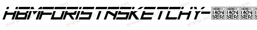 HBMForistaSketchy字体转换