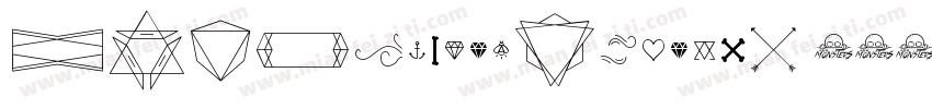 HBMForistaSketchy字体转换