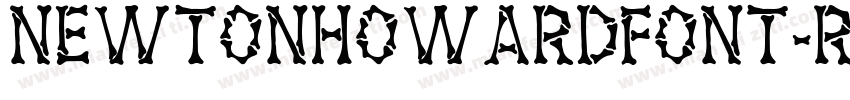 NewtonHowardFont-Regular字体转换