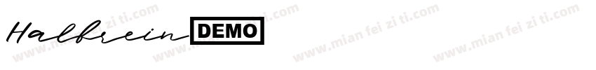 Halbrein字体转换