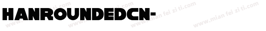 HanRoundedCN字体转换