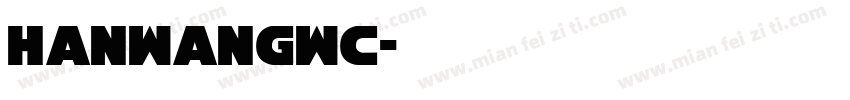 HanWangWC字体转换