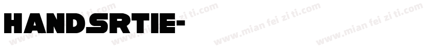 handsrtie字体转换