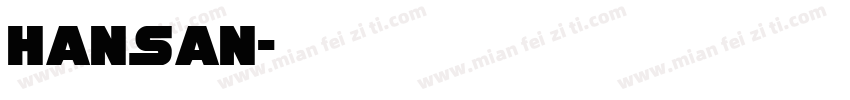 hansan字体转换