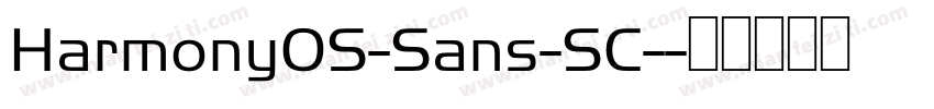 Harmony0S-Sans-SC-字体转换