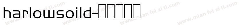 harlowsoild字体转换