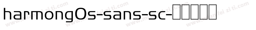 harmong0s-sans-sc字体转换