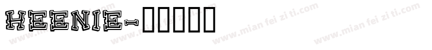 Heenie字体转换