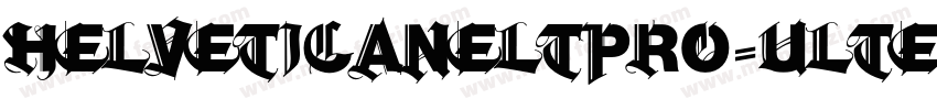 HELVETICANELTPRO-ULTEX字体转换