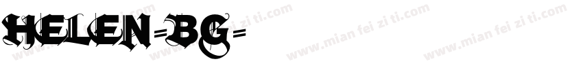 Helen-BG字体转换