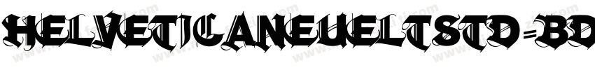 helveticaneueltstd-bdcn字体转换