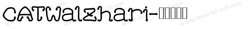 CATWalzhari字体转换