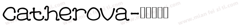 Catherova字体转换