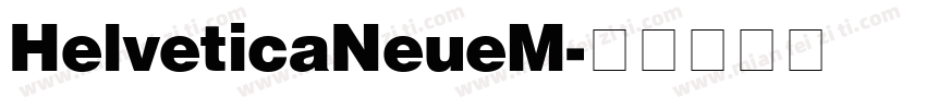HelveticaNeueM字体转换