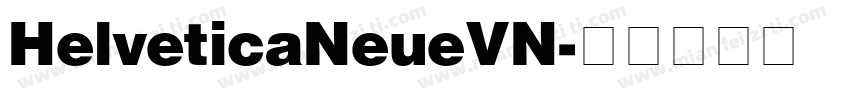 HelveticaNeueVN字体转换
