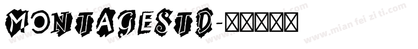 MontageStd字体转换