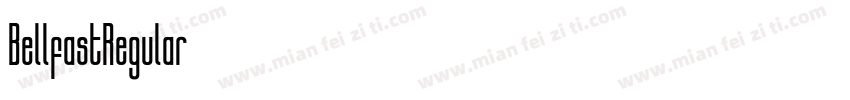 BellfastRegular字体转换