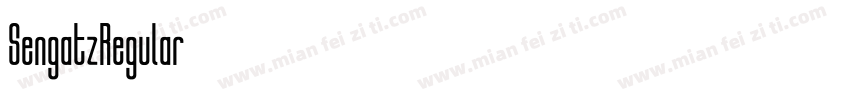 SengatzRegular字体转换
