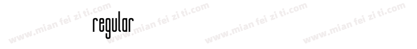 缁忏旰涓渾绻regular字体转换