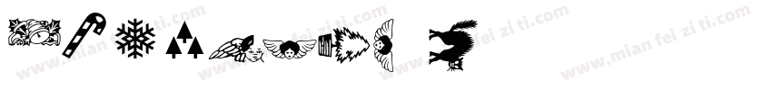 Holidays装饰字体转换