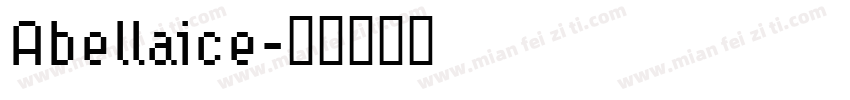 Abellaice字体转换