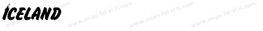 Iceland字体转换