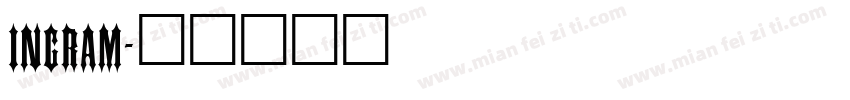 Ingram字体转换