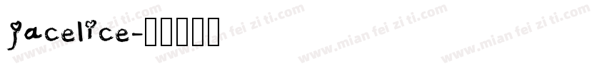 jacelice字体转换