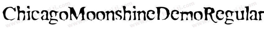 ChicagoMoonshineDemoRegular-7GZB字体转换