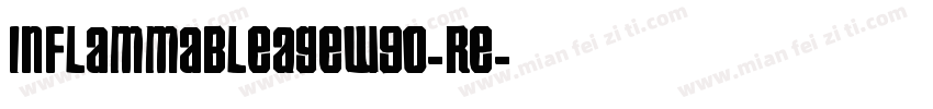 InflammableAgeW90-Re字体转换