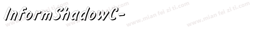 InformShadowC字体转换
