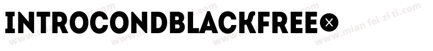 introcondblackfree字体转换