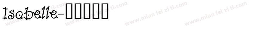 Isabelle字体转换