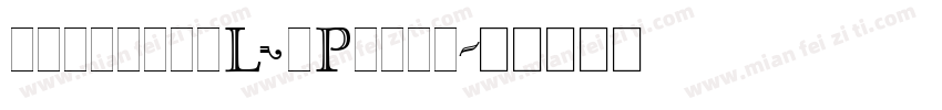 synchrolLetPlain字体转换