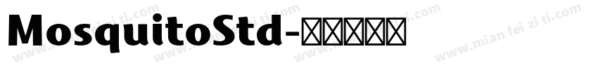 MosquitoStd字体转换