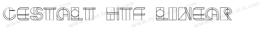 Gestalt-HTF-Linear-字体转换