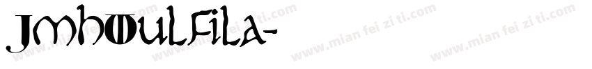 JmhWulfila字体转换