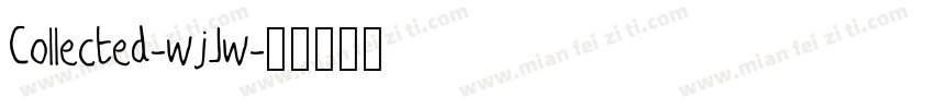 Collected-wjJw字体转换