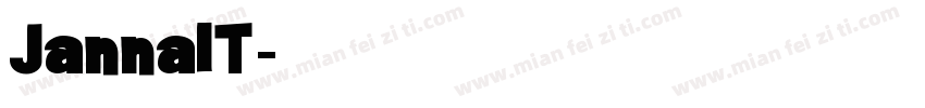 JannalT字体转换