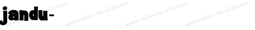 jandu字体转换