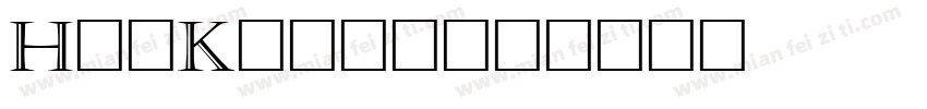 Hu_Kaste字体转换