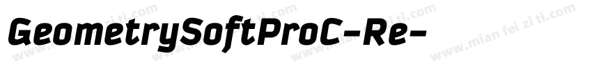 GeometrySoftProC-Re字体转换