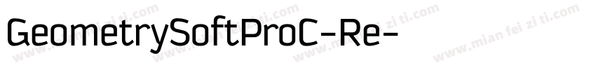 GeometrySoftProC-Re字体转换