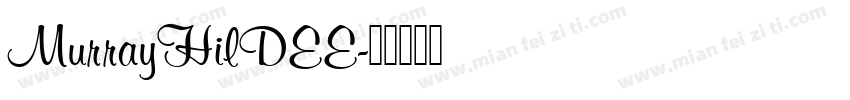 MurrayHilDEE字体转换